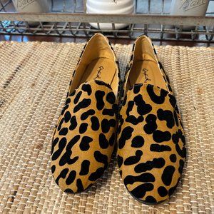 Qupid Leopard Loafers